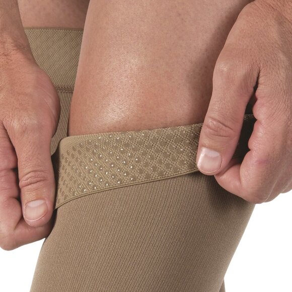 Jobst forMen Mens Compression Thigh Socks 20-30 mmhg Supports Therapeutic Closed - Picture 4 of 16